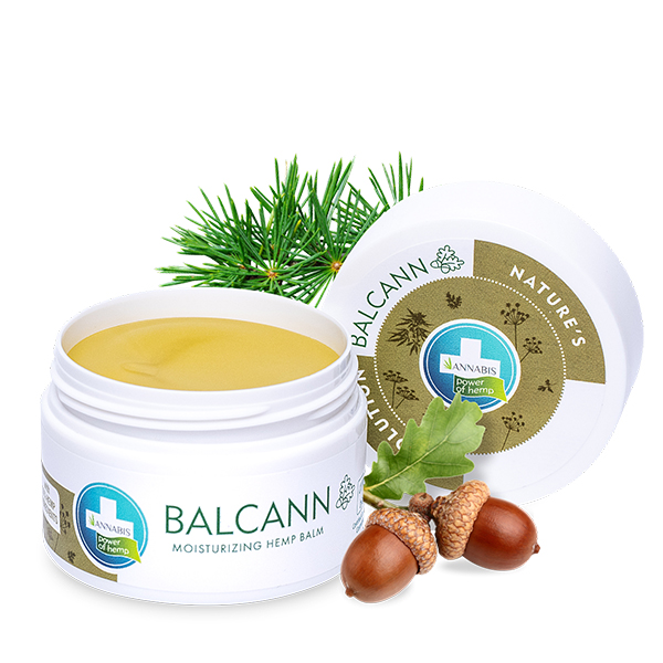 ANNABIS BALCANN POMADA DE CÂNHAMO ORGÂNICO +Casca de carvalho