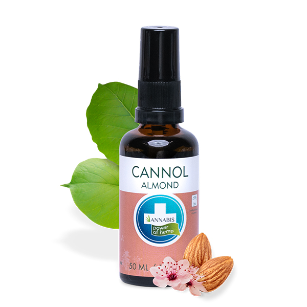 CANNOL ALMOND – Óleo orgânico de amêndoa e cânhamo